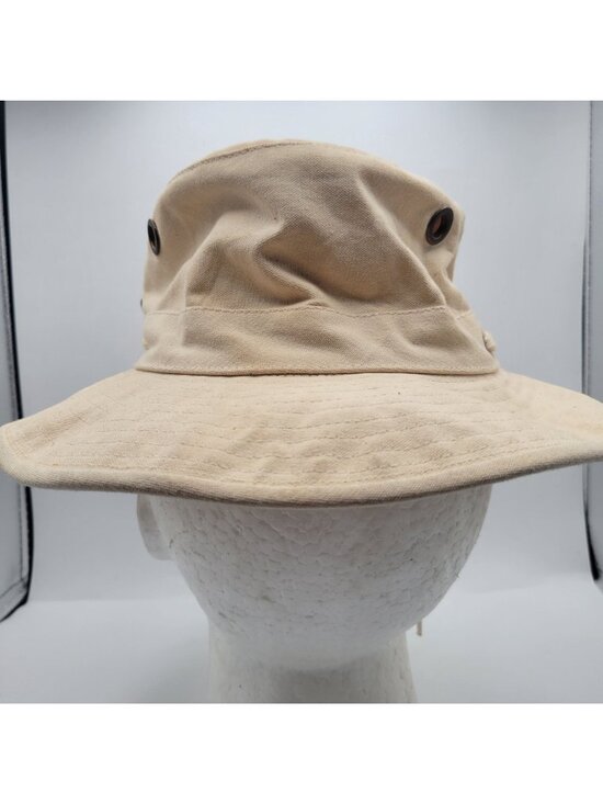 Tilley Endurables Outdoor Hat Beige Wide Brim Unisex Made In Canada Hiking Camp main image 6